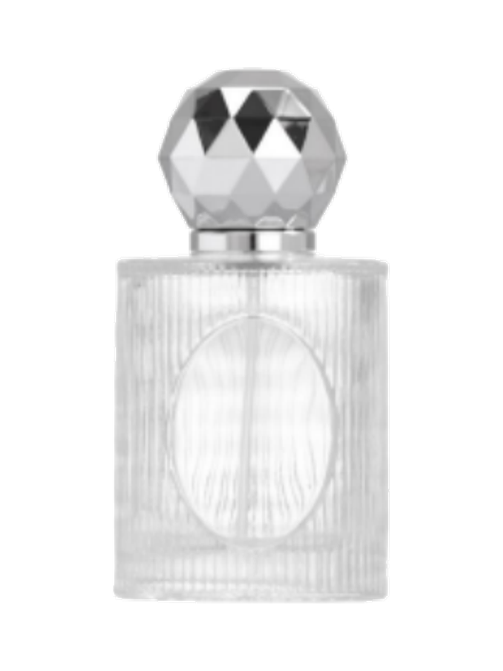 50ml コンパクトな平型香水ボトル ガラス 品番XB419