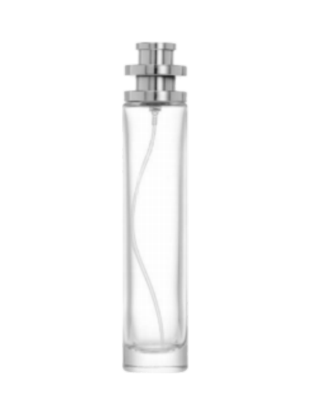 50ml スリムな円筒型香水ボトル ガラス 品番XB421