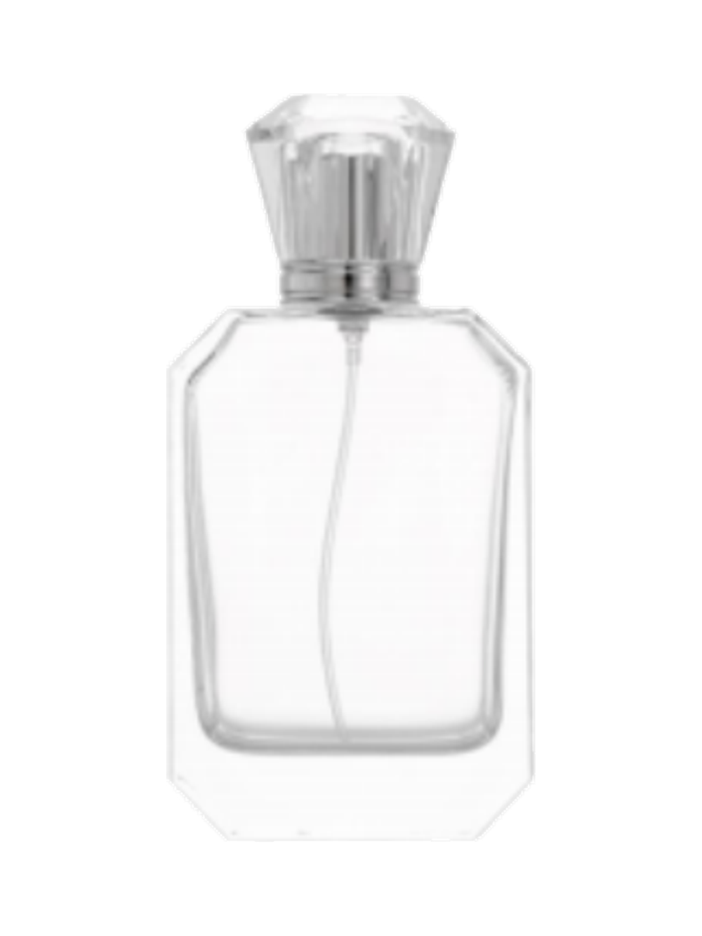 100ml 平型香水ボトル ガラス 品番XB454