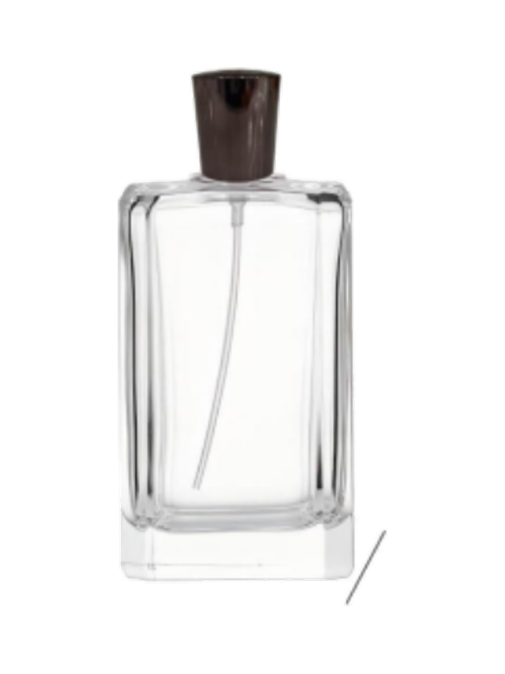 100ml 平型香水ボトル ガラス 品番XB517